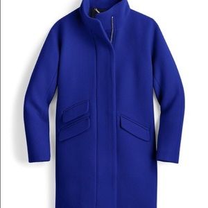 JCrew Cocoon Italian Stadium Cloth Coat